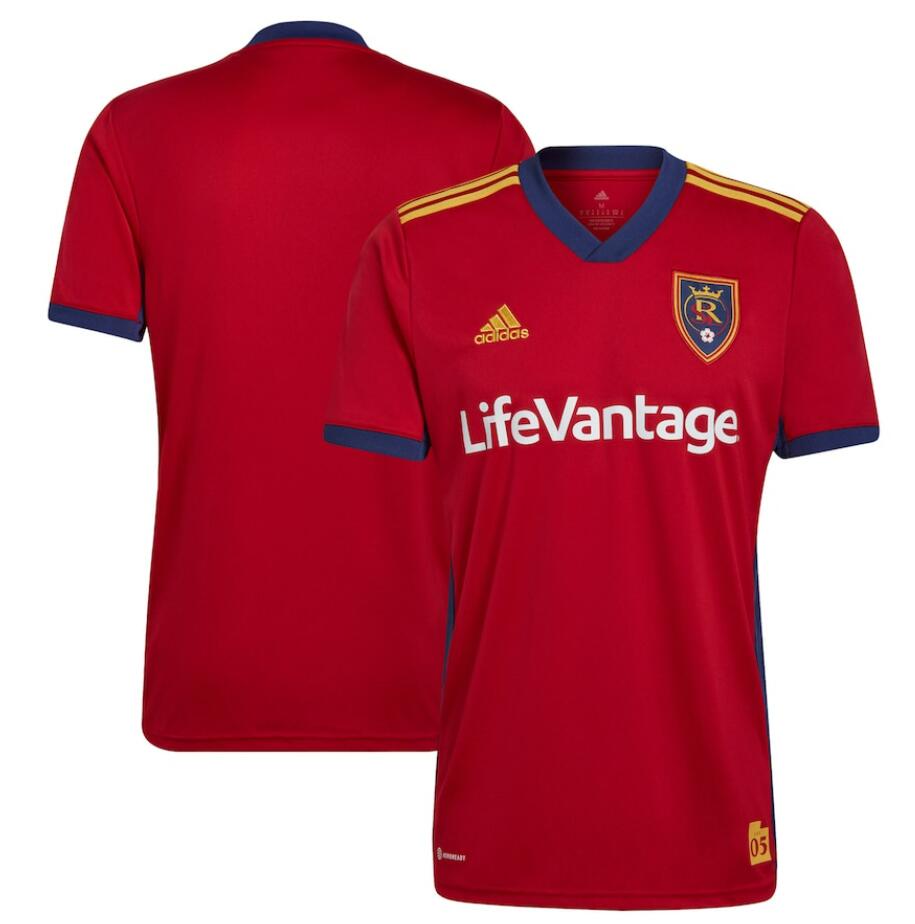 2022/23 Real Salt Lake Home Red Soccer Jersey Shirt